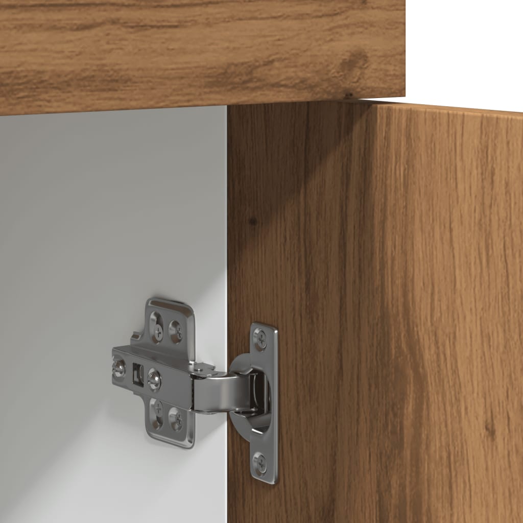 Cassettiera “Lyon” Rovere Artigianale 60x46x81,5 cm - homemem39