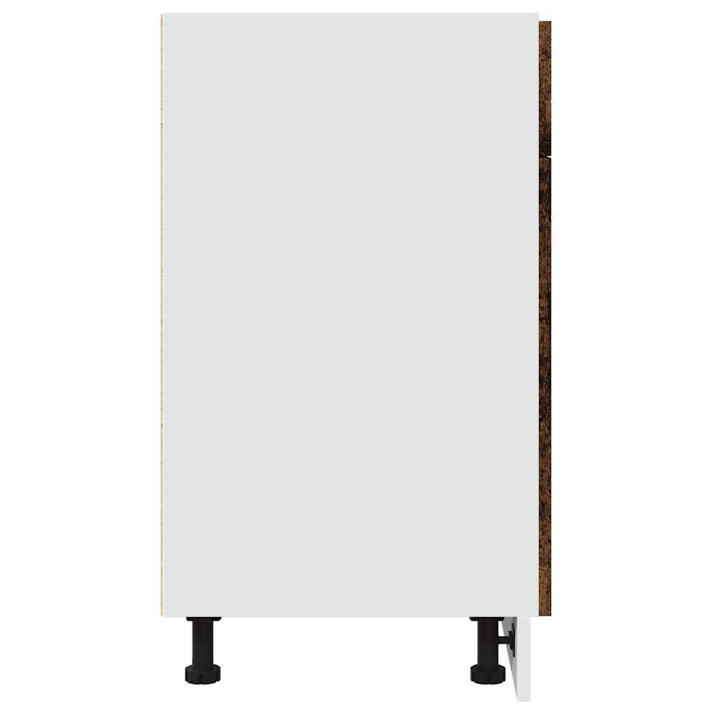 Cassettiera “Lyon” Legno Antico 80x46x81,5 cm - homemem39