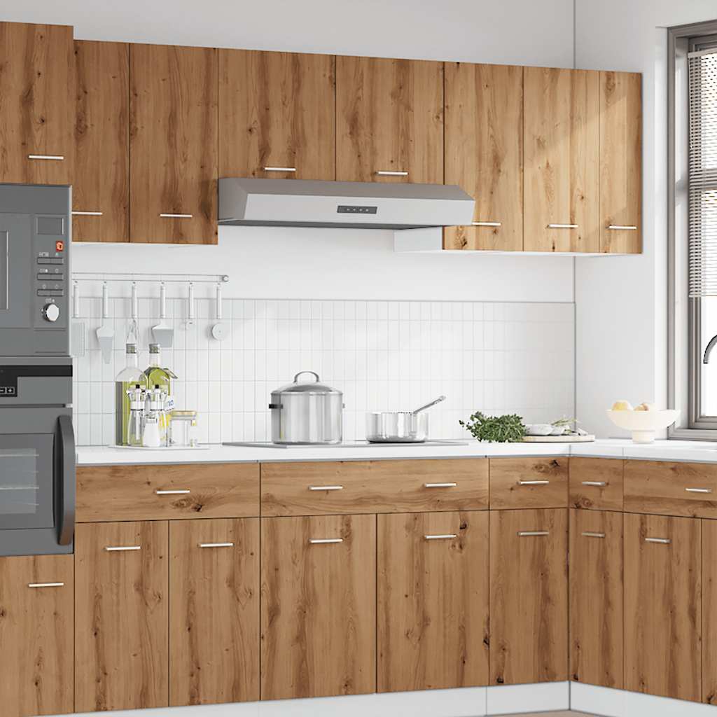 Mobile Pensile “Lyon” Rovere Artigianale 30x31x60 cm - homemem39