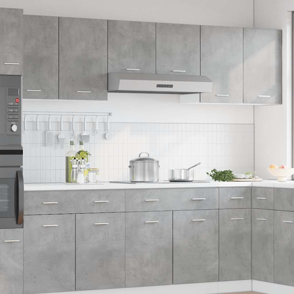 Mobile Pensile “Lyon” Grigio Cemento 50x31x60cm - homemem39