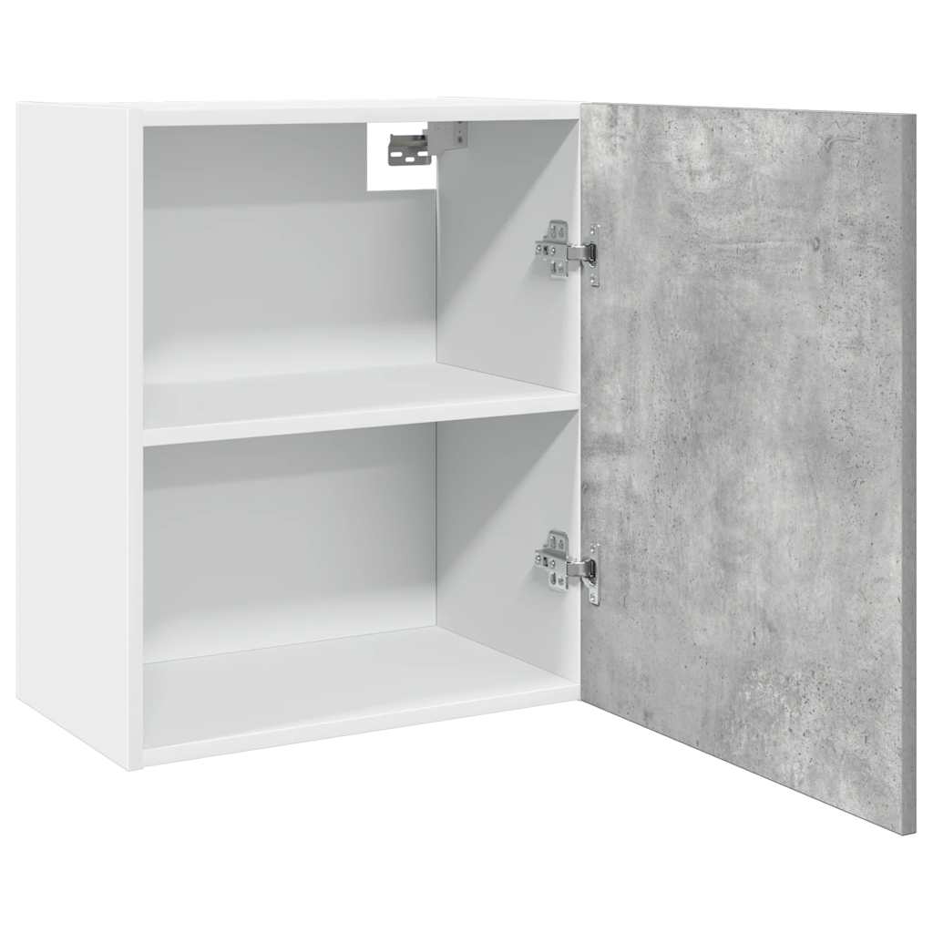 Mobile Pensile “Lyon” Grigio Cemento 50x31x60cm - homemem39