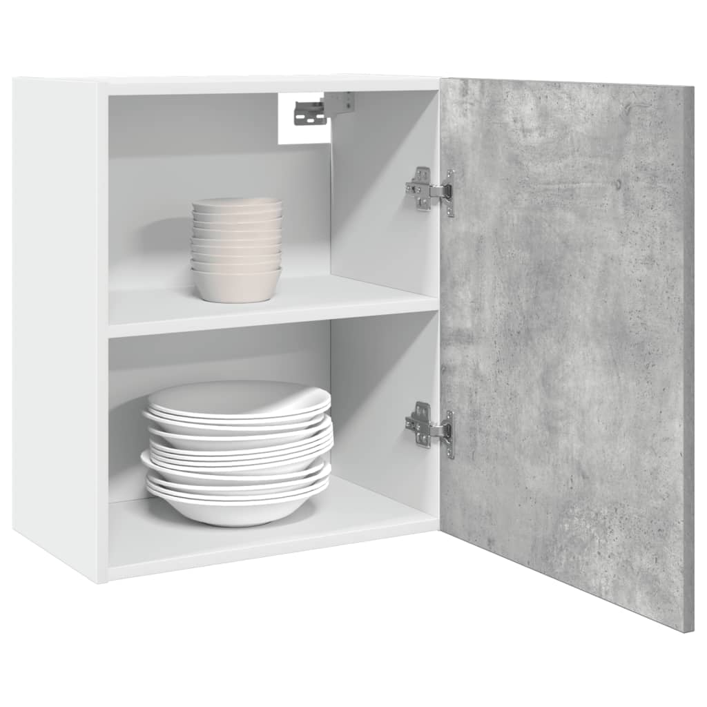 Mobile Pensile “Lyon” Grigio Cemento 50x31x60cm - homemem39