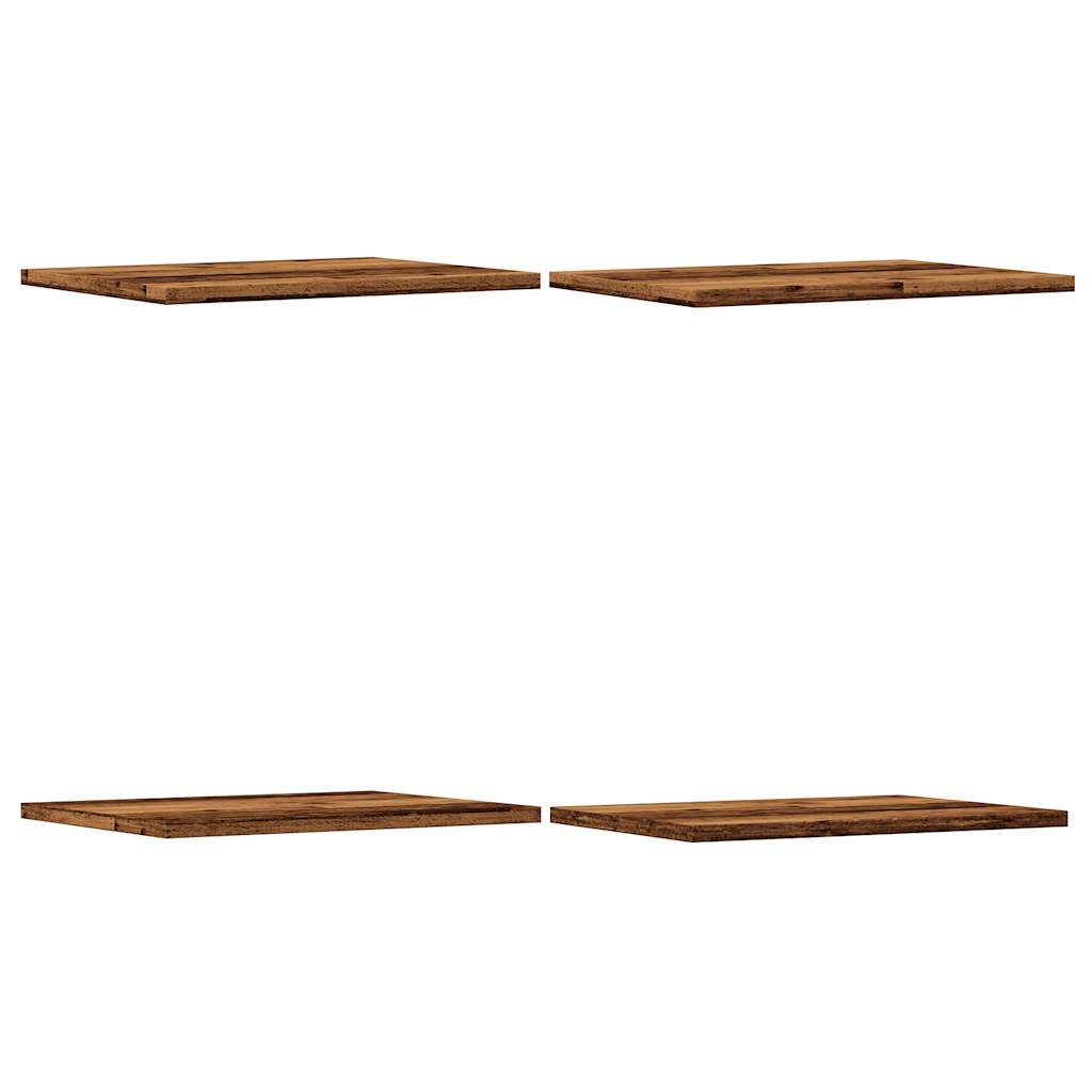 Ripiani per Libreria 4pz Legno 40x30x1,5cm in Legno Multistrato - homemem39