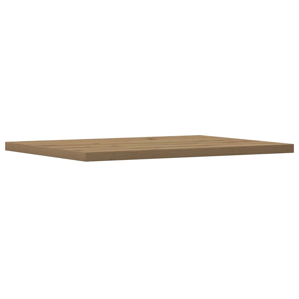 Ripiani per Libreria 4 pz Rovere 60x10x1,5 cm Legno Multistrato - homemem39