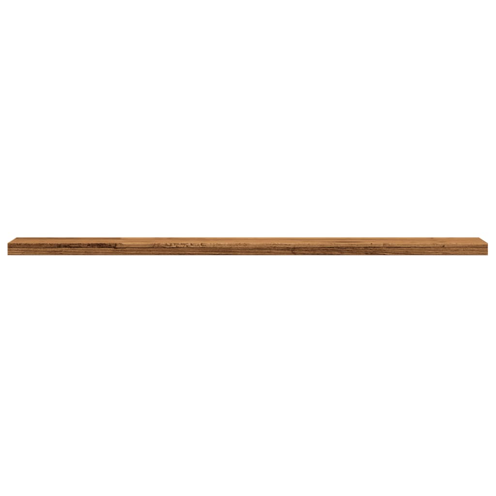 Ripiani Libreria 4 pz Legno Vecchio 60x10x1,5 cm in Truciolato - homemem39