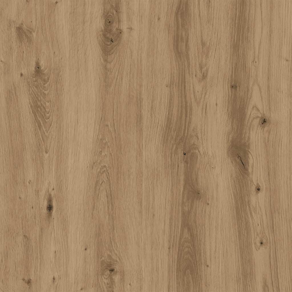 Tavolino Rovere Artigianale 59x36x38 cm in Legno Multistrato