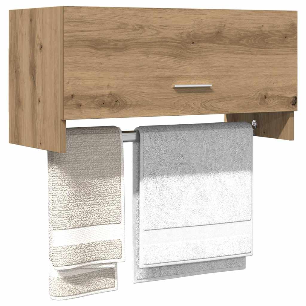 Armadio Rovere Artigianale 70x32,5x35 cm in Truciolato - homemem39