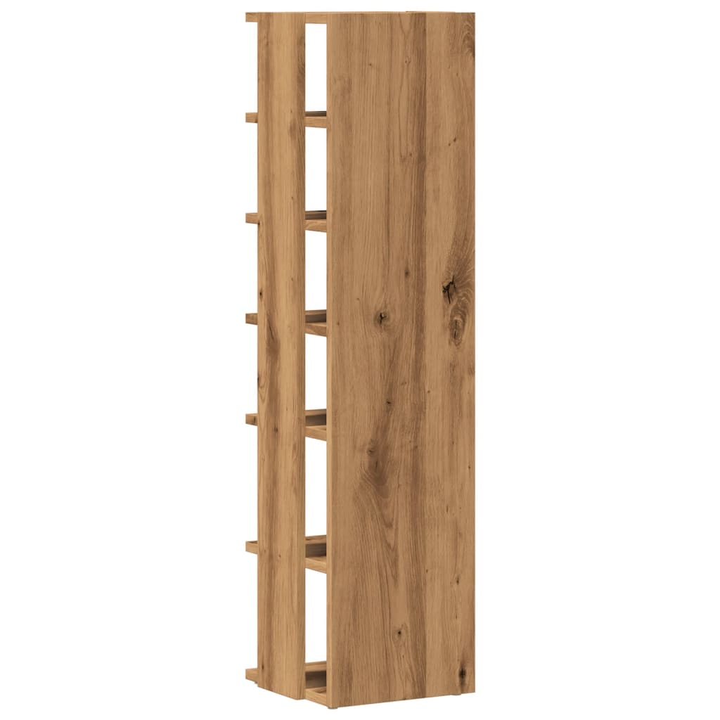 Scarpiere 2 pz Rovere Artigianale 28x27x102 cm in Truciolato - homemem39