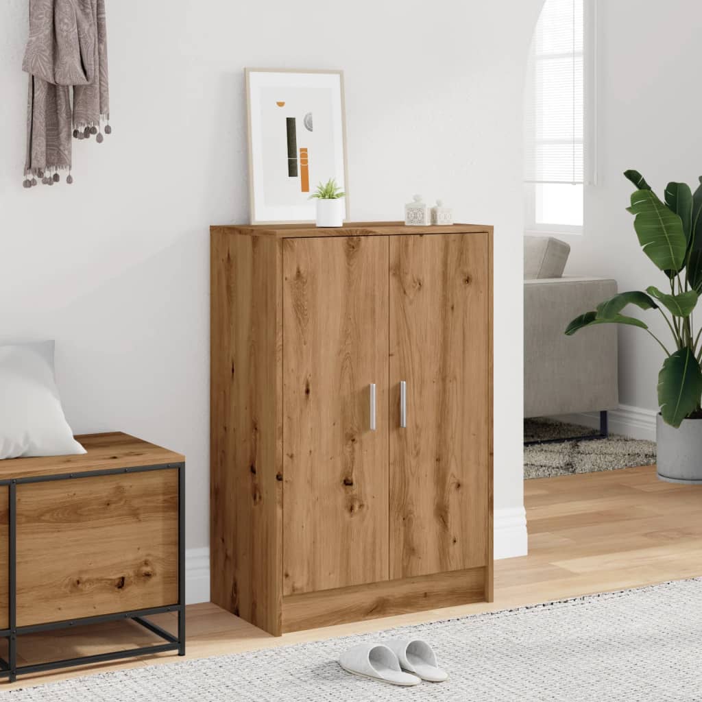 Scarpiera Rovere Artigianale 60x35x92 cm in Legno Multistrato - homemem39
