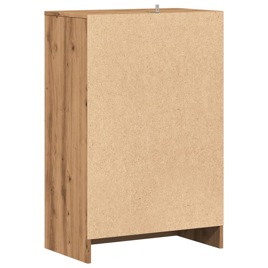 Scarpiera Rovere Artigianale 60x35x92 cm in Legno Multistrato - homemem39