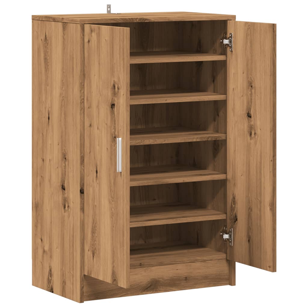 Scarpiera Rovere Artigianale 60x35x92 cm in Legno Multistrato - homemem39