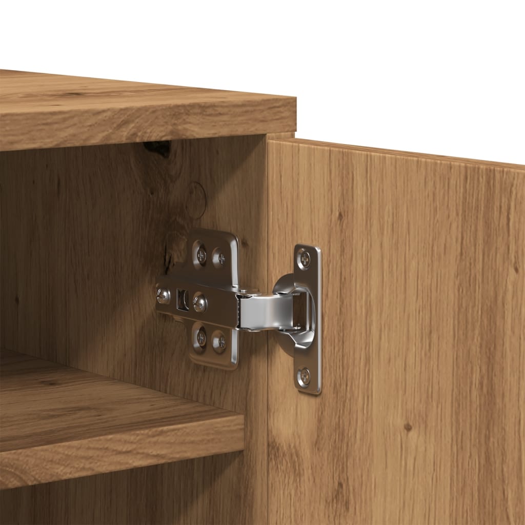 Scarpiera Rovere Artigianale 60x35x92 cm in Legno Multistrato - homemem39