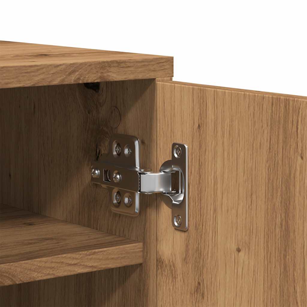 Scarpiera Rovere Artigianale 32x35x92 cm in Legno Multistrato - homemem39