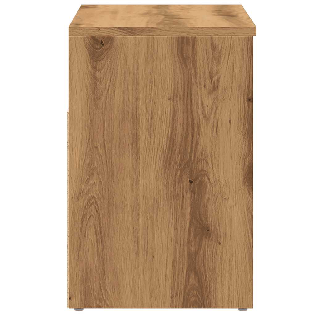 Scarpiera Rovere Artigianale 60x30x45 cm in Legno Multistrato - homemem39