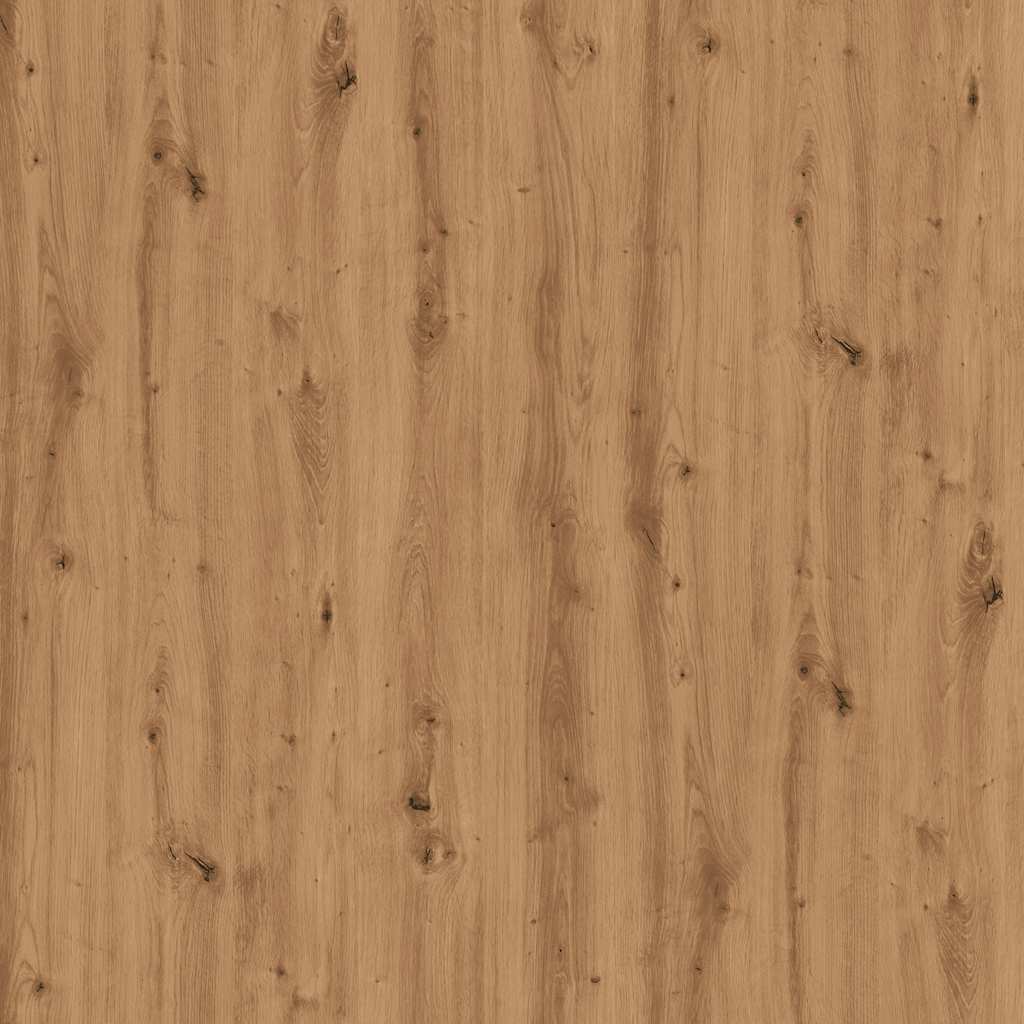 Credenza Rovere Artigianale 100x36x60 cm in Legno Multistrato