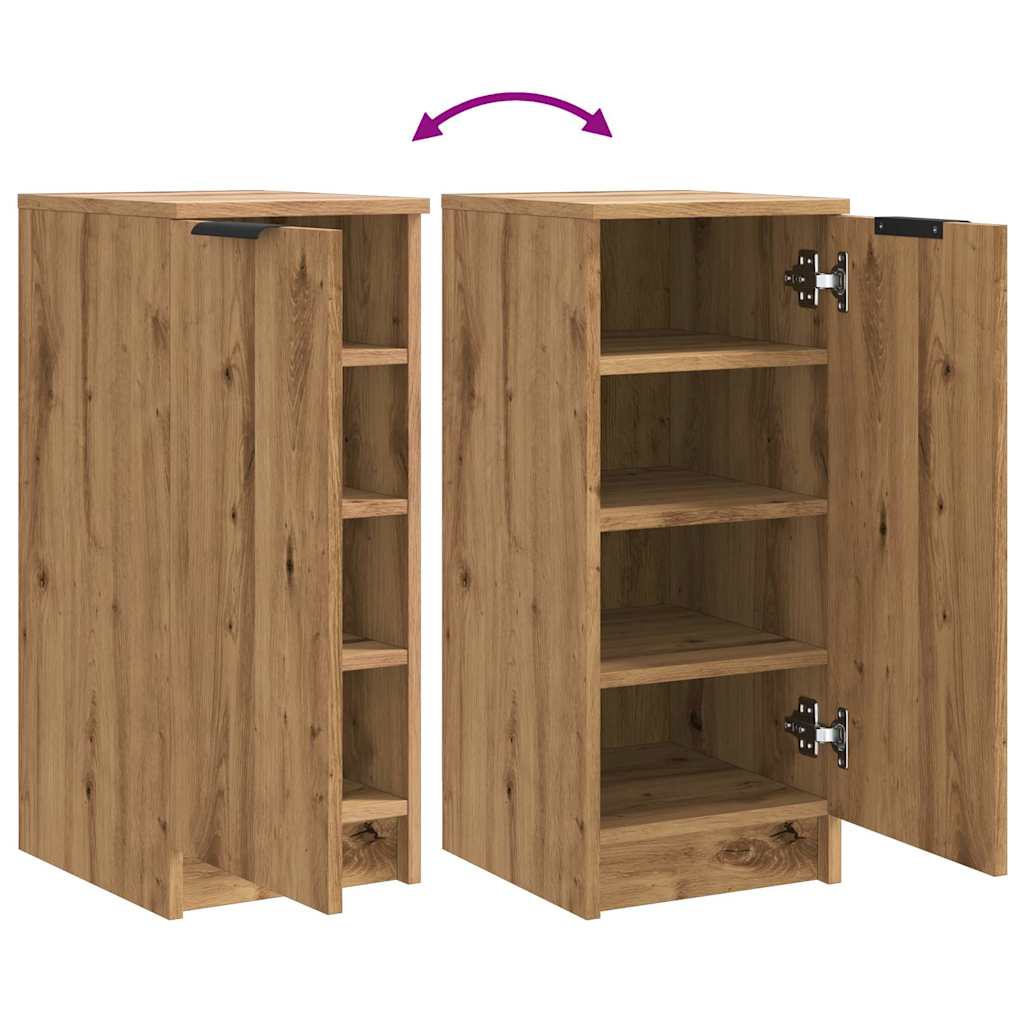 Scarpiera Rovere Artigianale 29,5x35x70 cm in Truciolato - homemem39