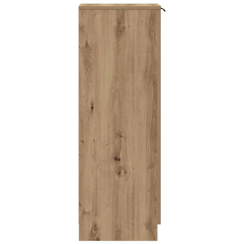 Scarpiera Rovere Artigianale 29,5x35x100,5 cm in Truciolato - homemem39
