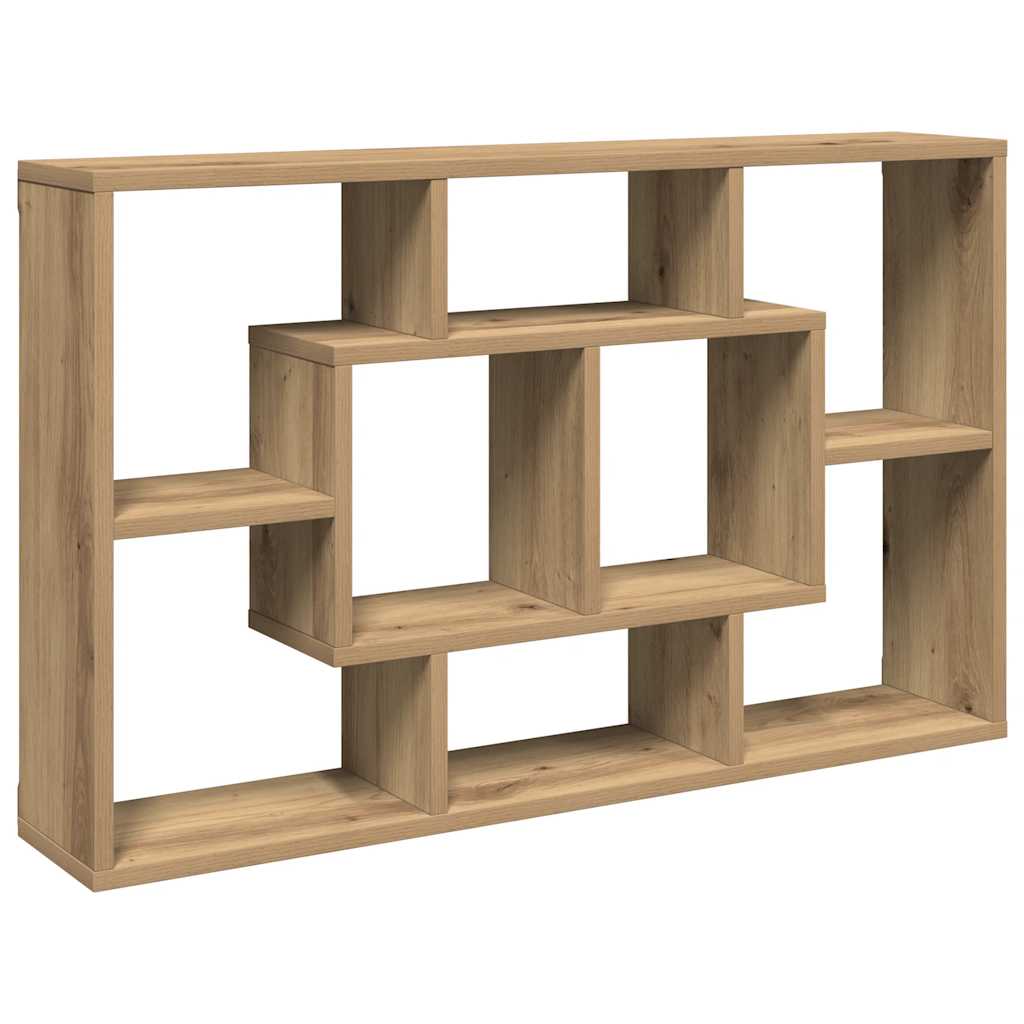 Mensola a Muro Rovere 85x16x52,5 cm in Legno Multistrato - homemem39