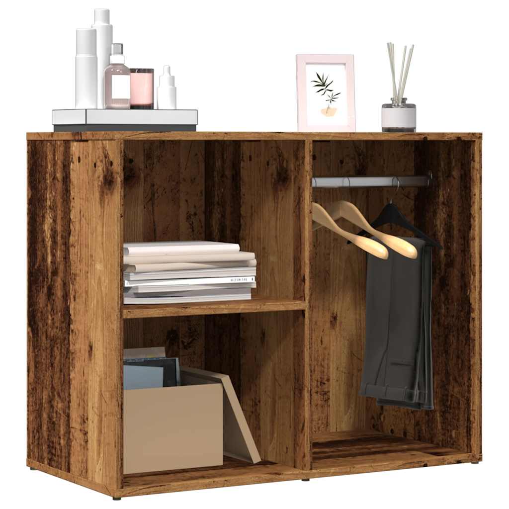 Armadietto per Cosmetici Legno Antico 80x40x65 cm in Truciolato - homemem39