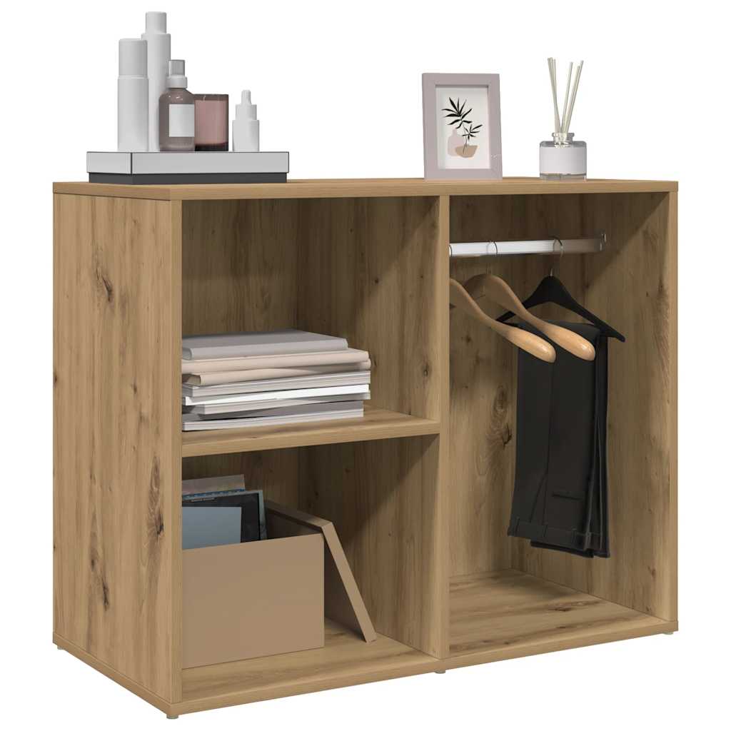 Armadietto per Cosmetici Rovere Artigianale 80x40x65 cm - homemem39