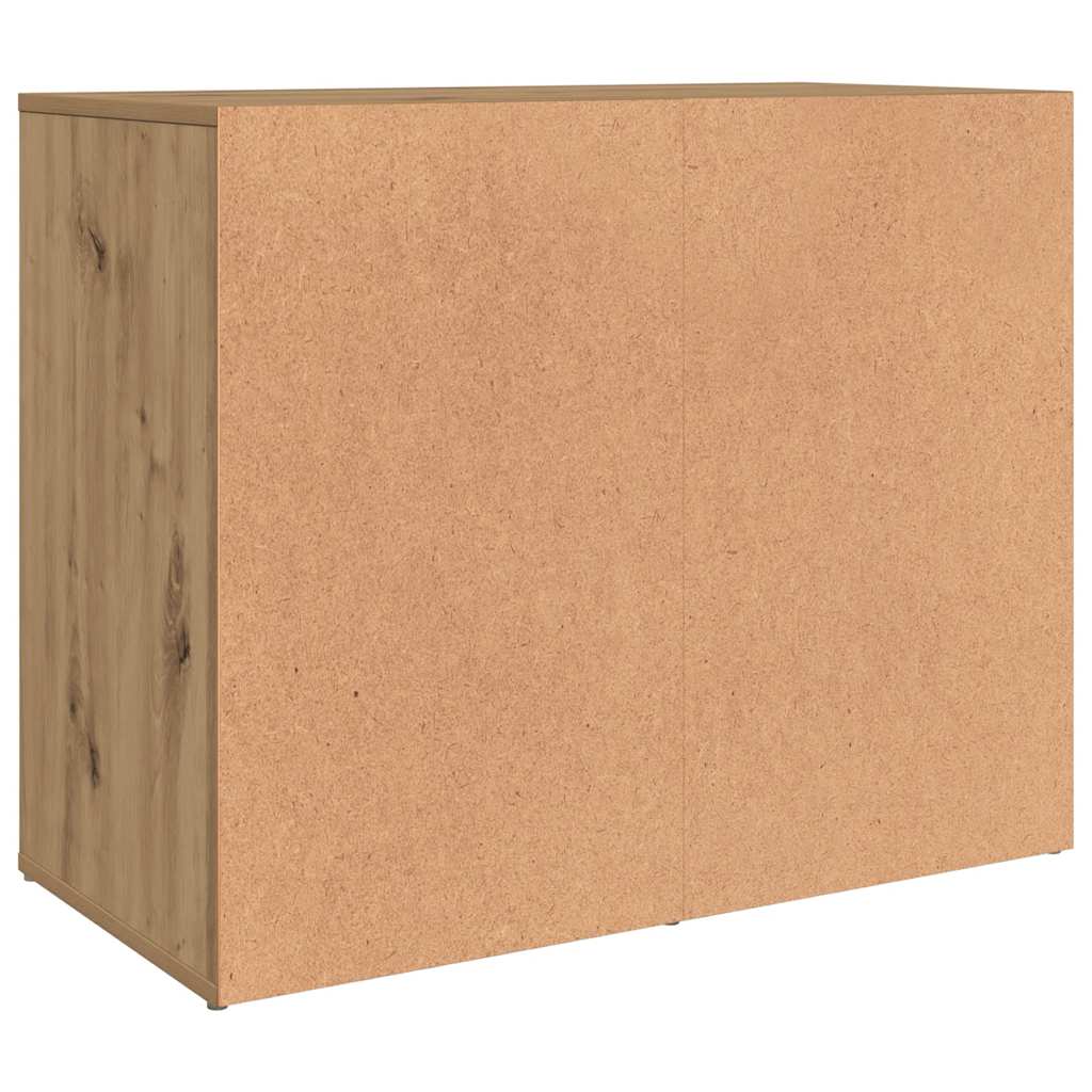 Armadietto per Cosmetici Rovere Artigianale 80x40x65 cm - homemem39