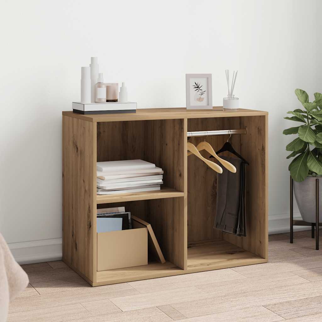 Armadietto per Cosmetici Rovere Artigianale 80x40x65 cm - homemem39