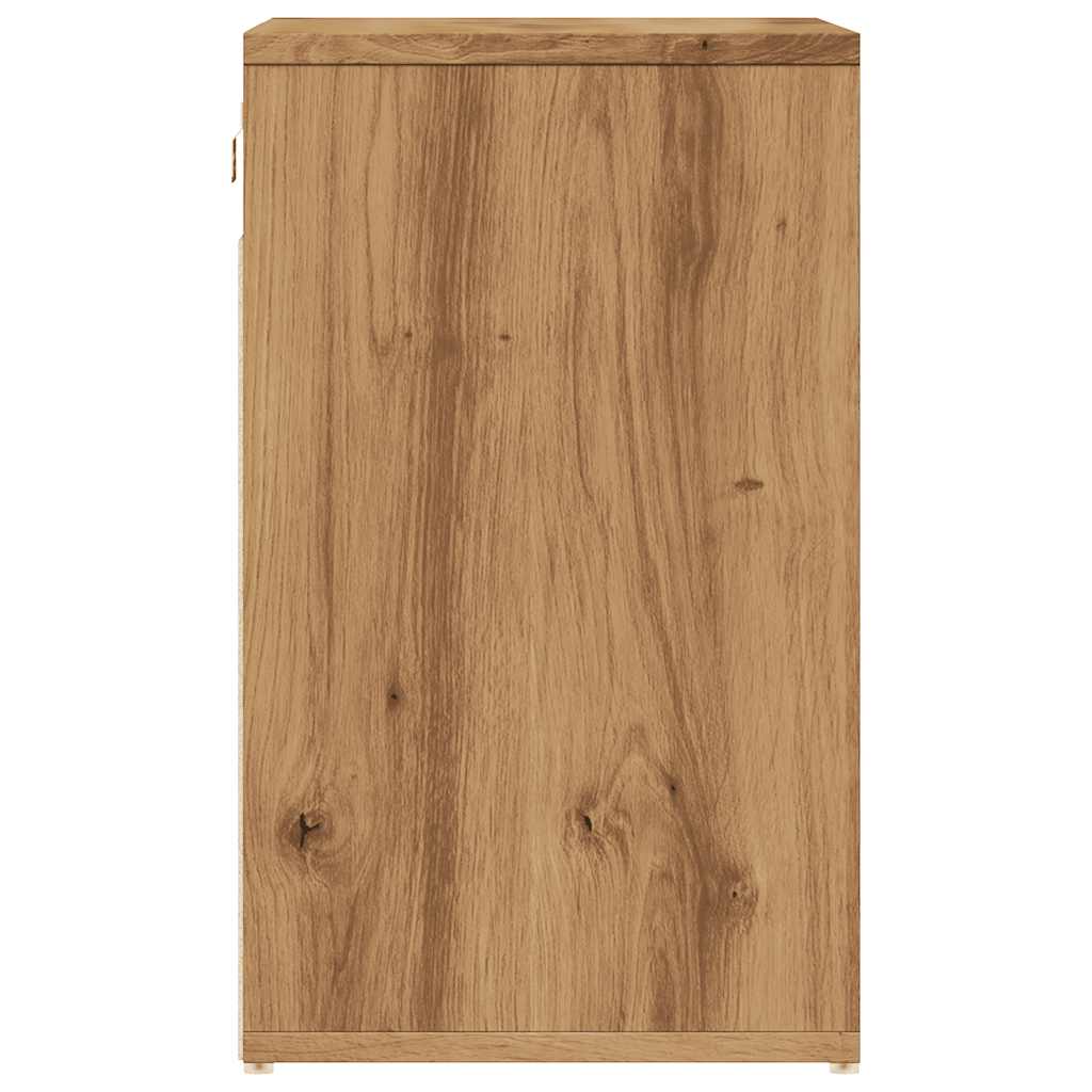 Scarpiera Rovere Artigianale 52x30x50 cm - homemem39