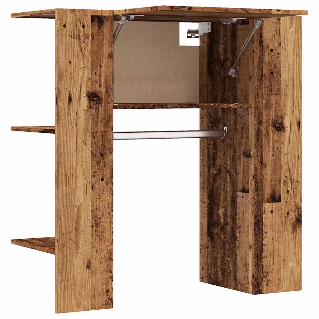 Scaffale Ingresso Legno Antico 97,5x37x99 cm Legno Multistrato - homemem39