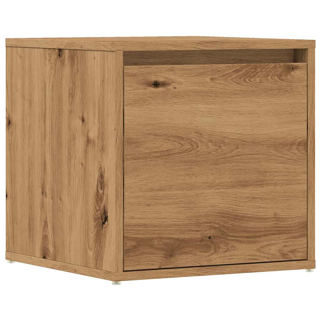 Cassetto Contenitore Rovere 40,5x40x40 cm in Legno Multistrato - homemem39