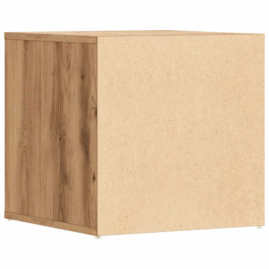 Cassetto Contenitore Rovere 40,5x40x40 cm in Legno Multistrato - homemem39
