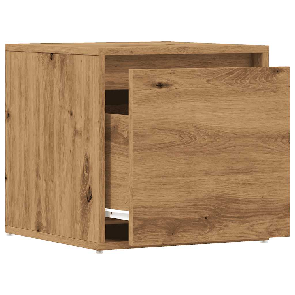 Cassetto Contenitore Rovere 40,5x40x40 cm in Legno Multistrato - homemem39