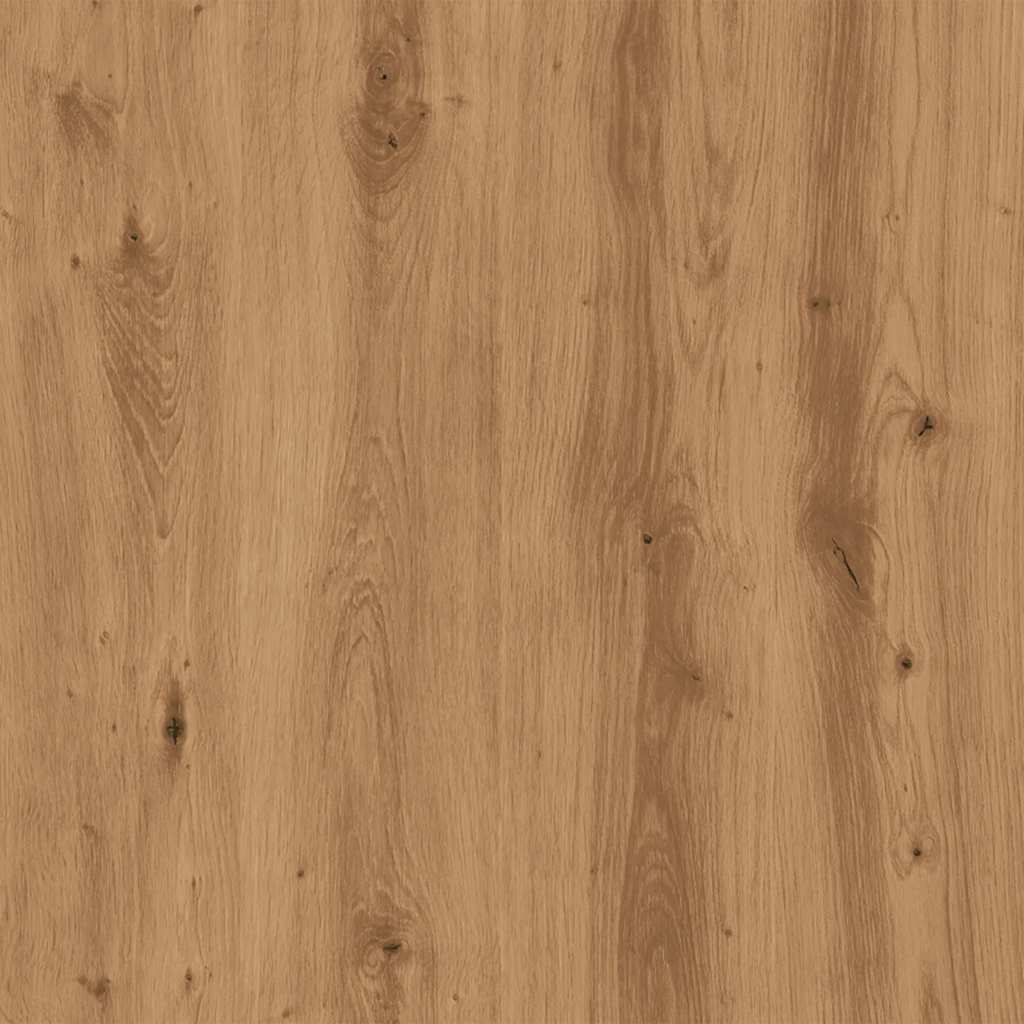 Mobile Porta Dischi Rovere Artigianale 84,5x38x48cm Multistrato - homemem39