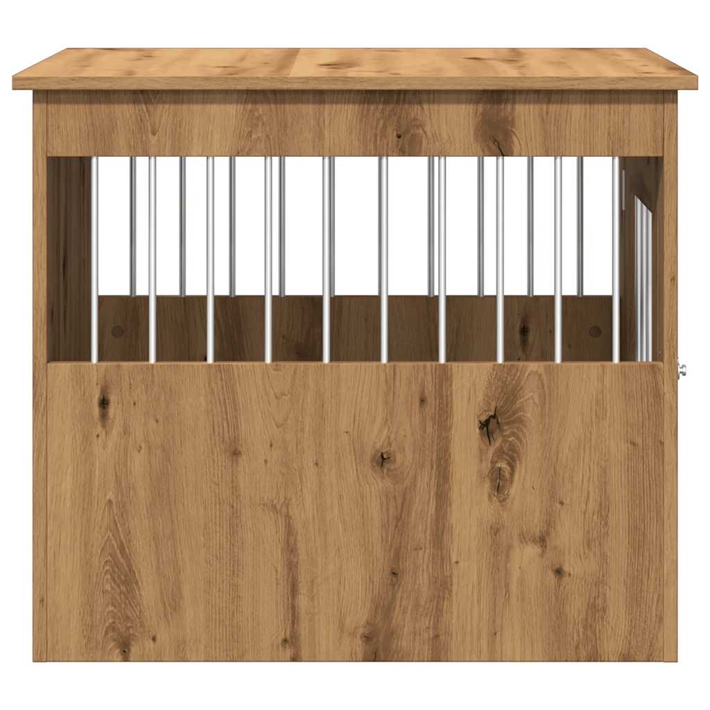 Gabbia Cani Arredamento Rovere Artigianale Legno Multistrato - homemem39