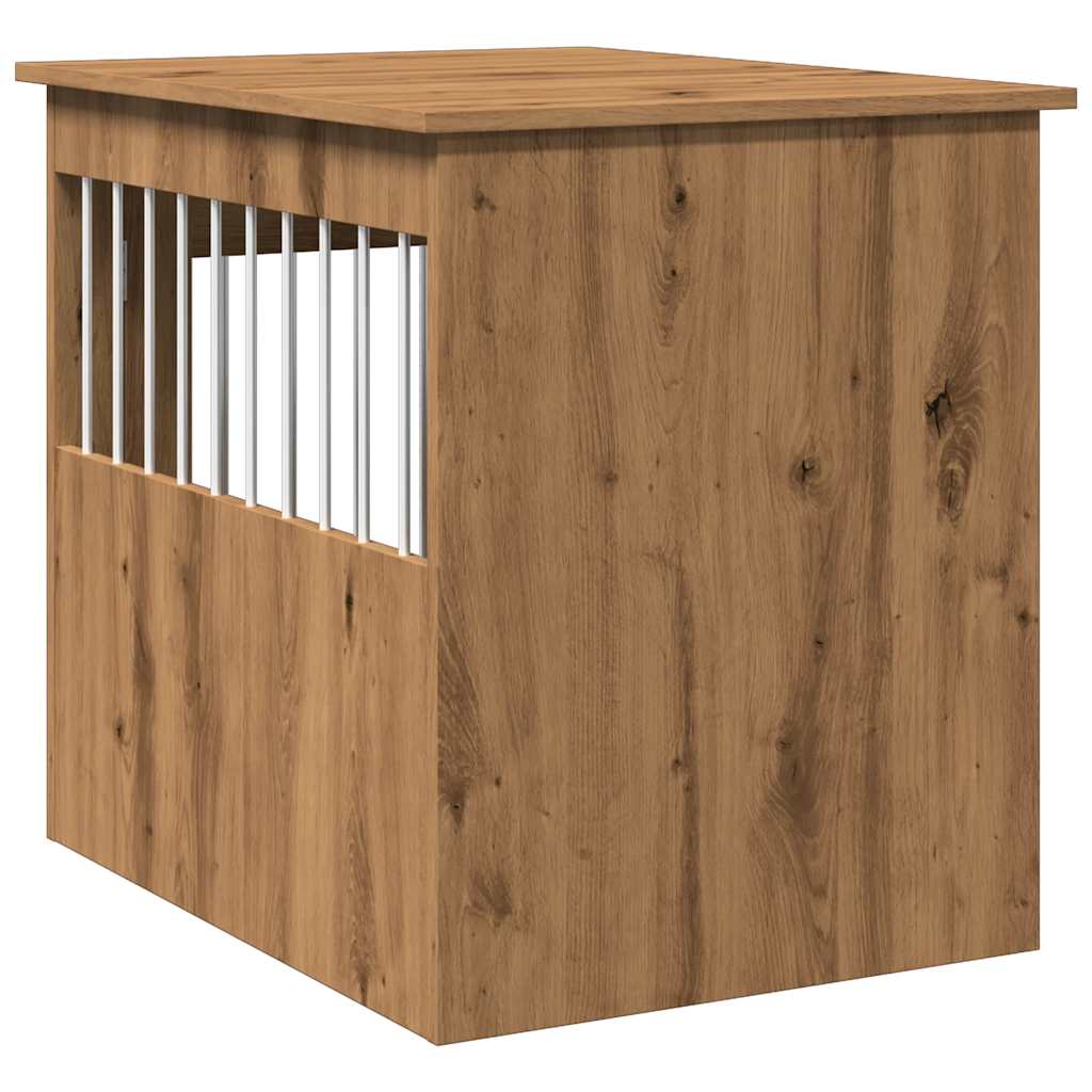 Gabbia Cani Arredamento Rovere Artigianale Legno Multistrato - homemem39