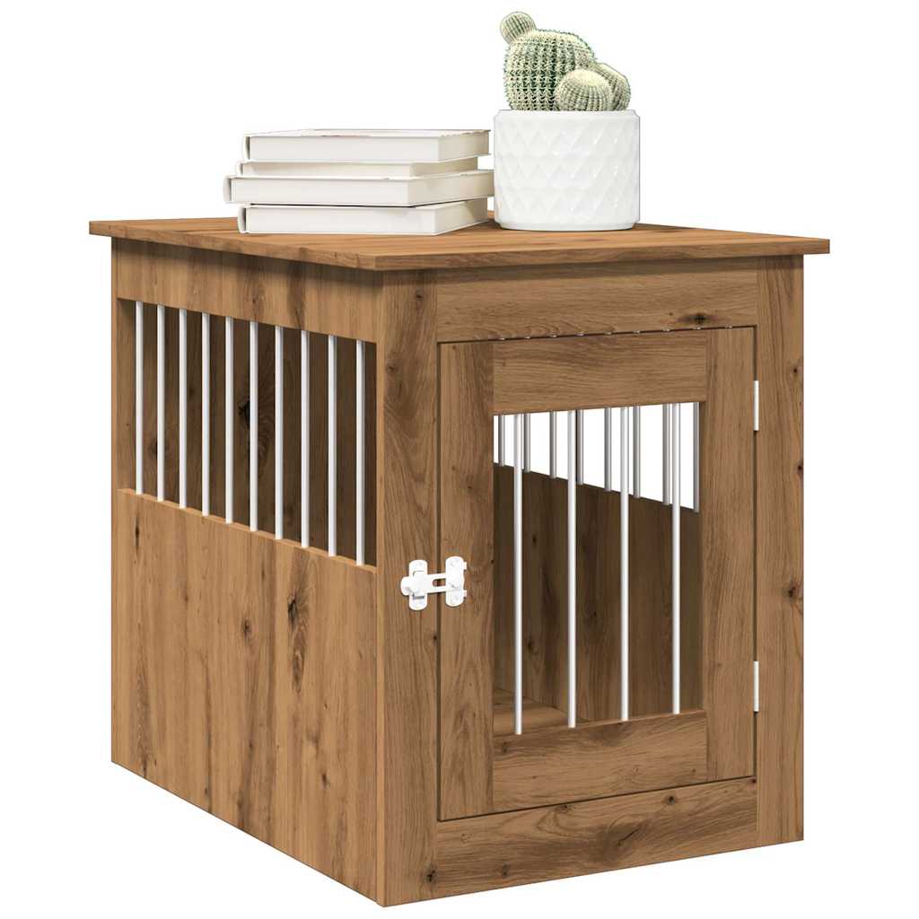 Gabbia Cani Arredamento Rovere Artigianale Legno Multistrato - homemem39