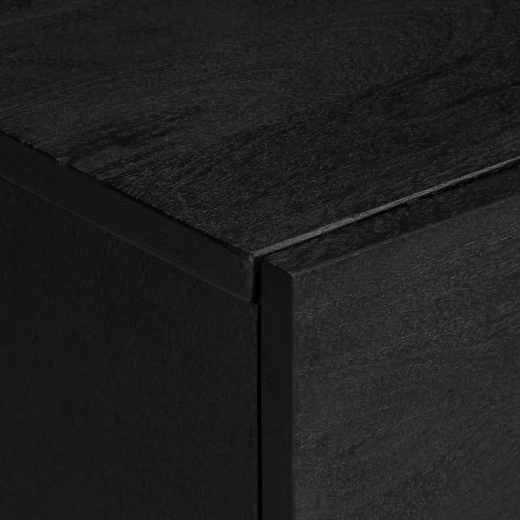 Mobile Porta TV Nero 105x33x46 cm in Legno Multistrato - homemem39