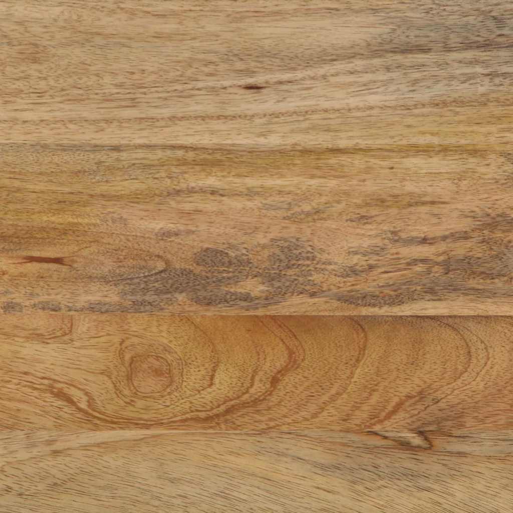 Comodini 2pz Marrone 40x33x46 cm in Legno Massello di Mango - homemem39