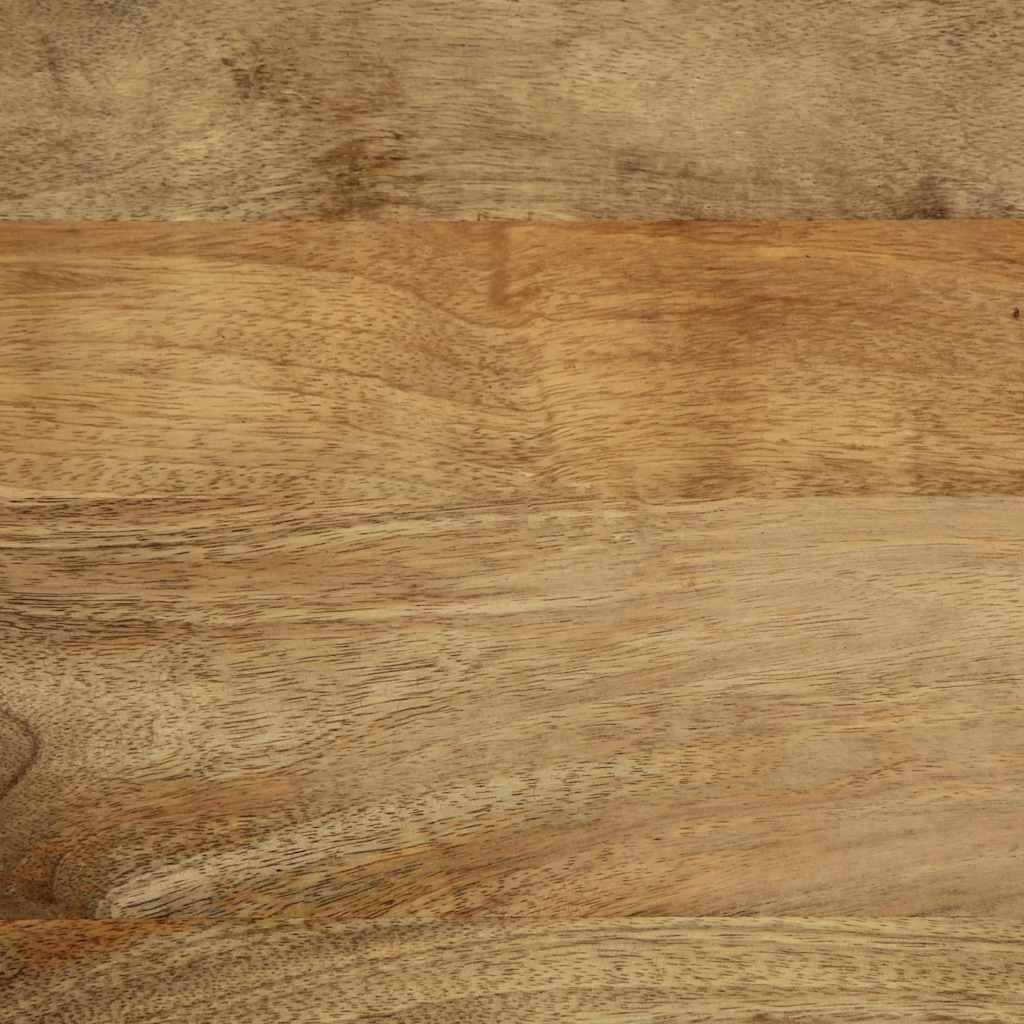 Credenza Marrone 80x33x75 cm in Legno Massello di Mango - homemem39