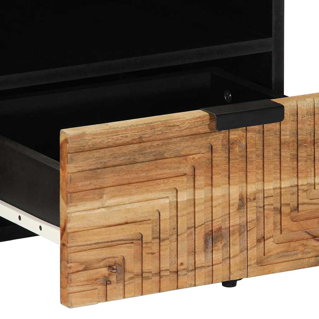 Tavolino da salotto 80 x 54 x 40 cm Legno di Acacia Massello | homemem39