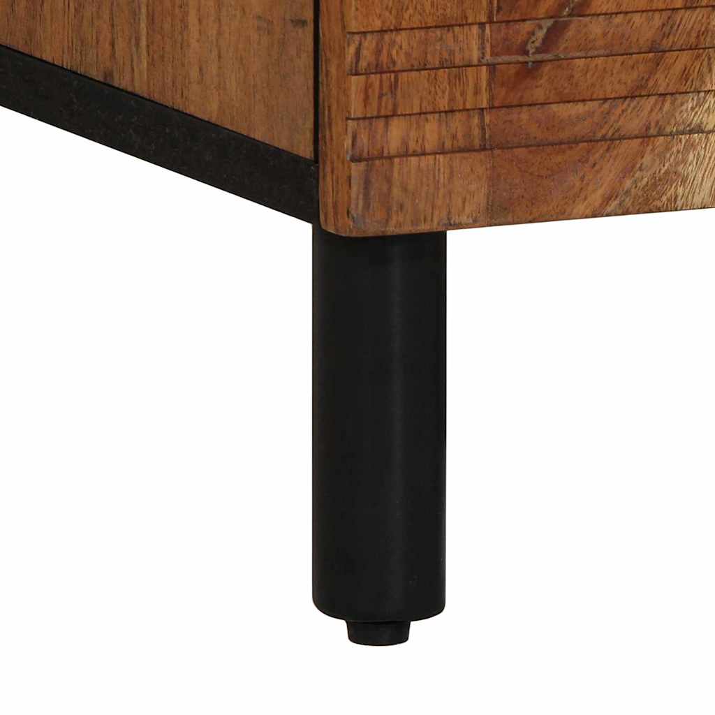 Credenza Marrone 60 x 33 x 75 cm Legno massello di acacia