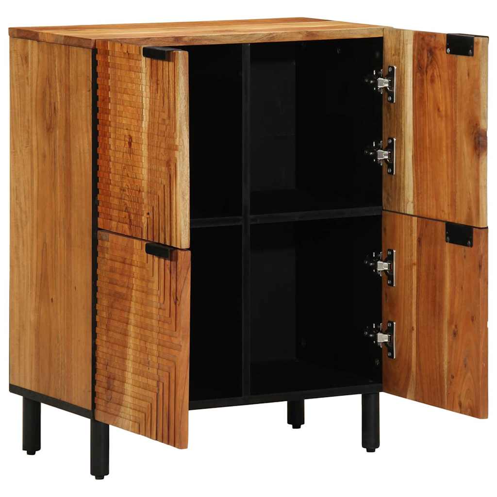 Credenza Marrone 60 x 33 x 75 cm Legno massello di acacia