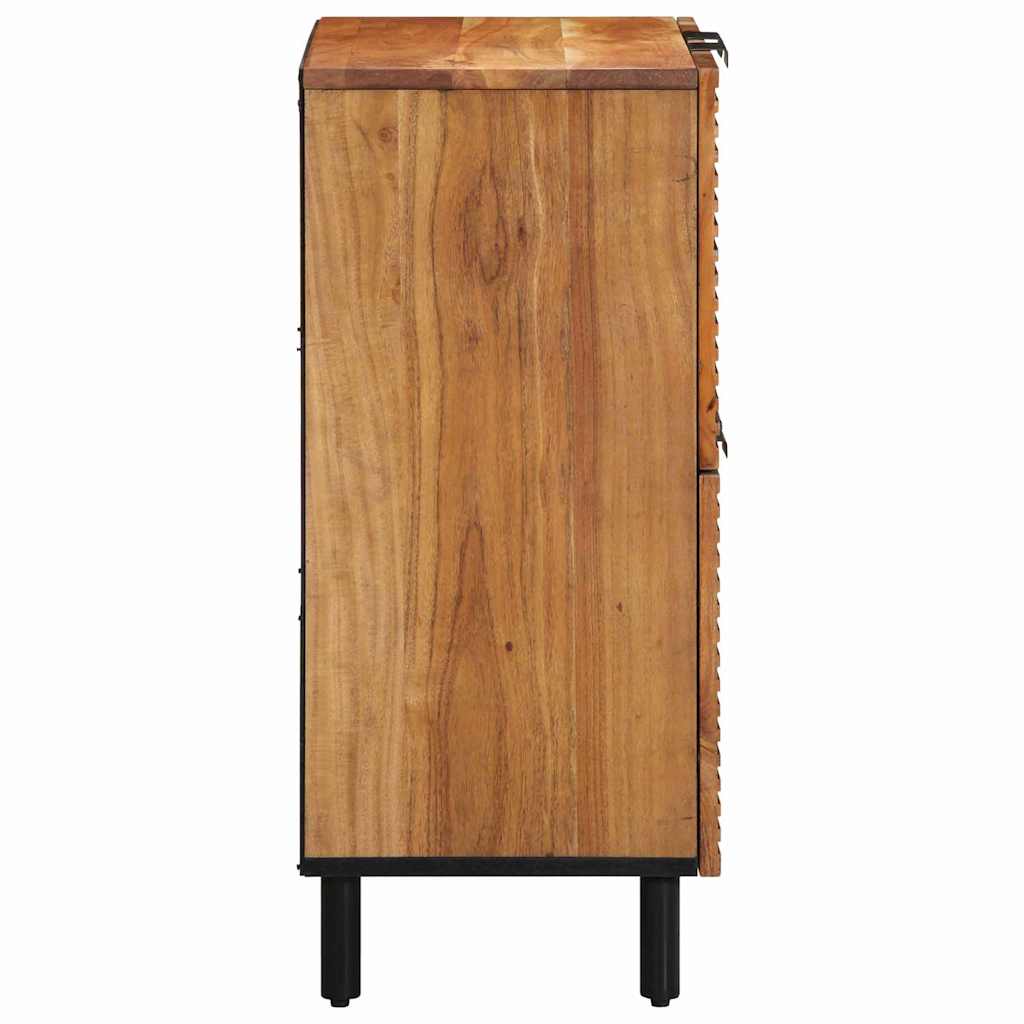 Credenza Marrone 60 x 33 x 75 cm Legno massello di acacia