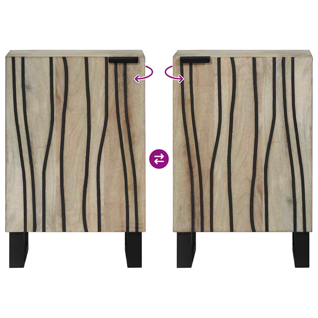 Armadio per Lavabo da Bagno Bianco 38 x 33,5 x 58 cm