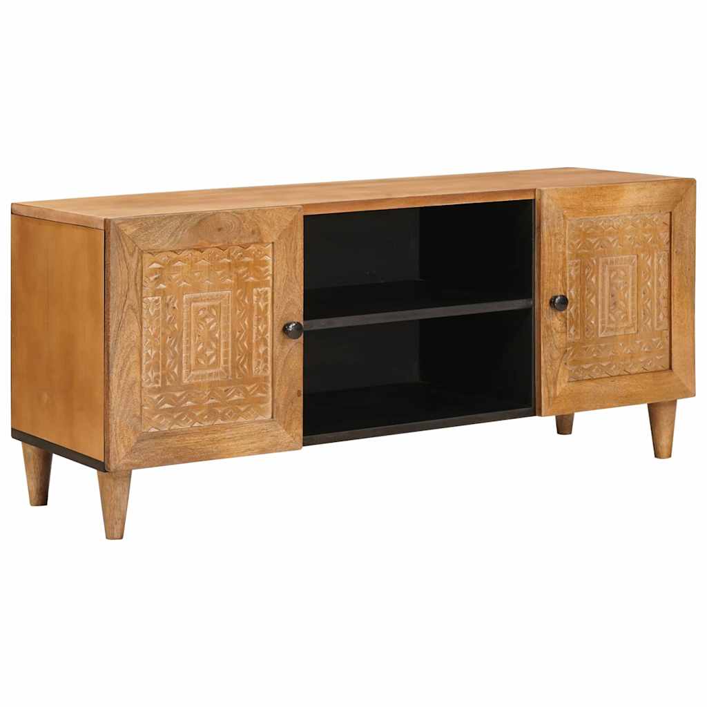 Mobile TV con lo scaffale Marrone chiaro 105 x 33 x 46 cm