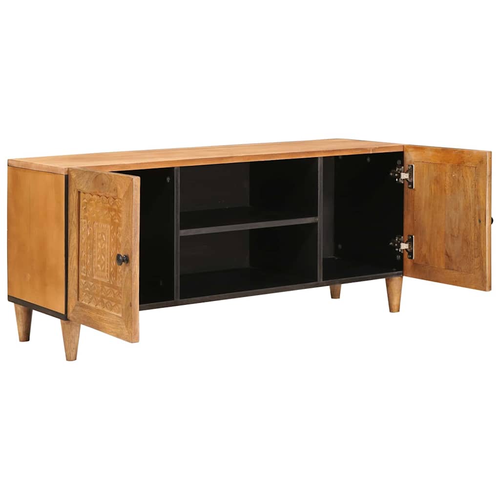 Mobile TV con lo scaffale Marrone chiaro 105 x 33 x 46 cm