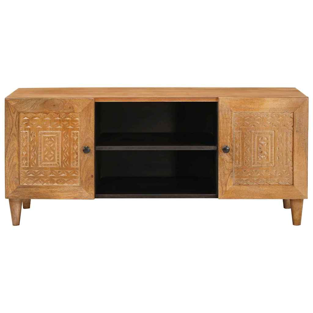 Mobile TV con lo scaffale Marrone chiaro 105 x 33 x 46 cm