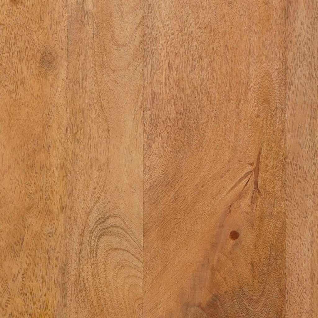 Comodino Marrone chiaro 50 x 33 x 60 cm legno massello di mango