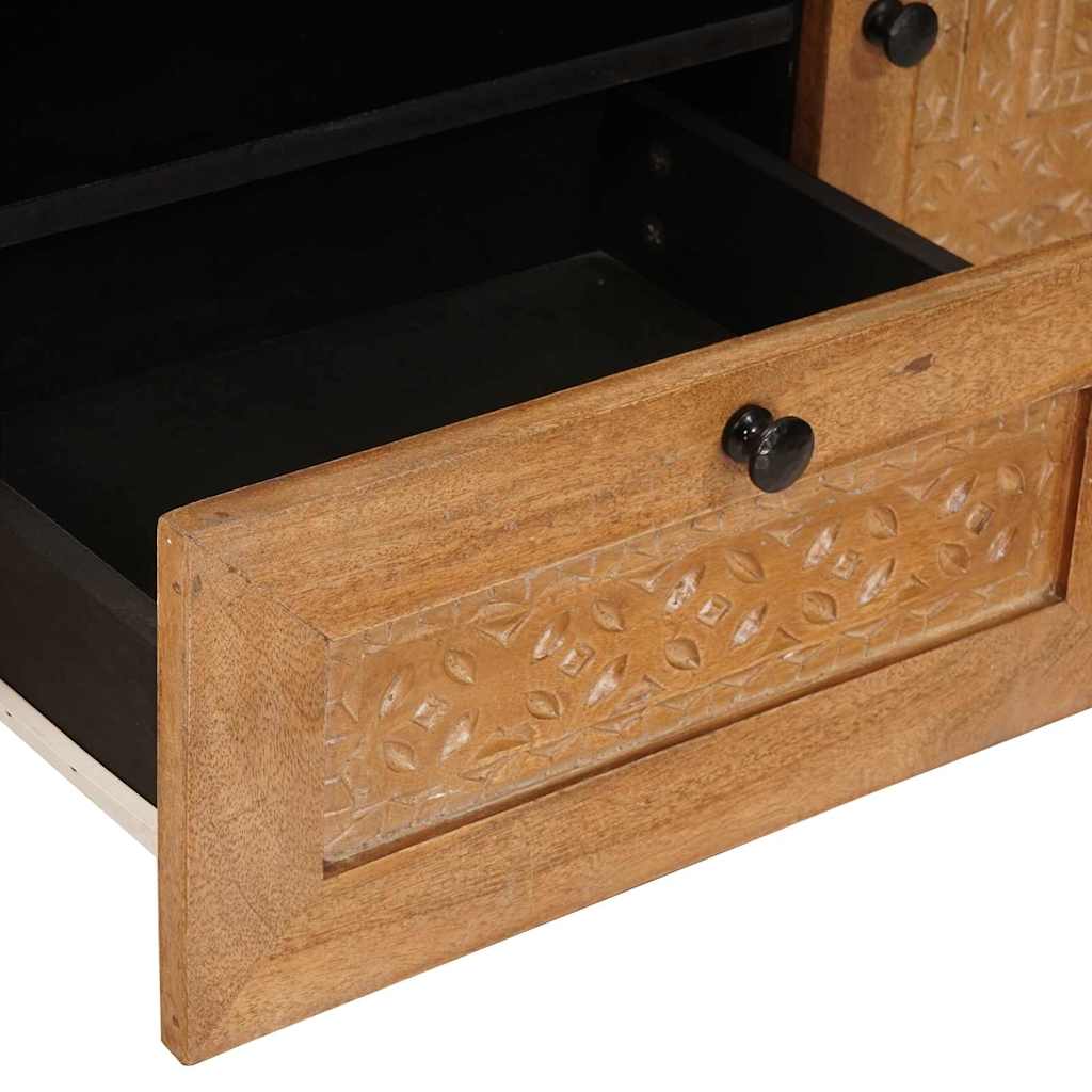 Mobile TV con cassetto Marrone chiaro 105 x 33 x 46 cm
