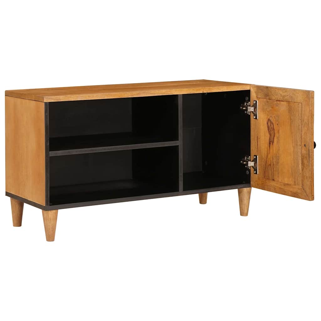 Mobile TV con lo scaffale Marrone chiaro 80 x 33 x 46 cm