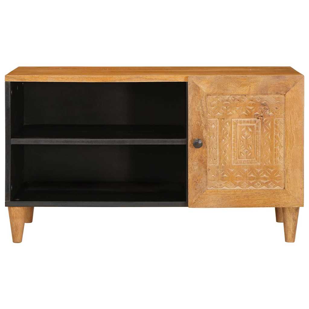 Mobile TV con lo scaffale Marrone chiaro 80 x 33 x 46 cm